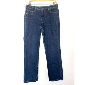 Jag Jeans Straight Leg Dark Wash Size 10